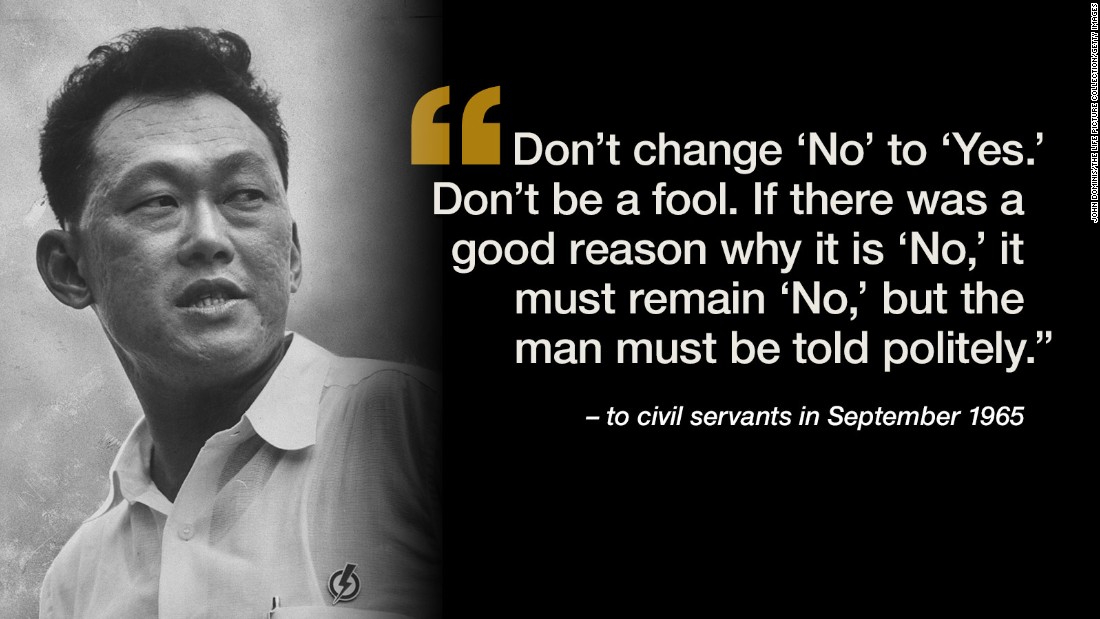 Lee Kuan Yew: Lessons for Leaders - CNN.
