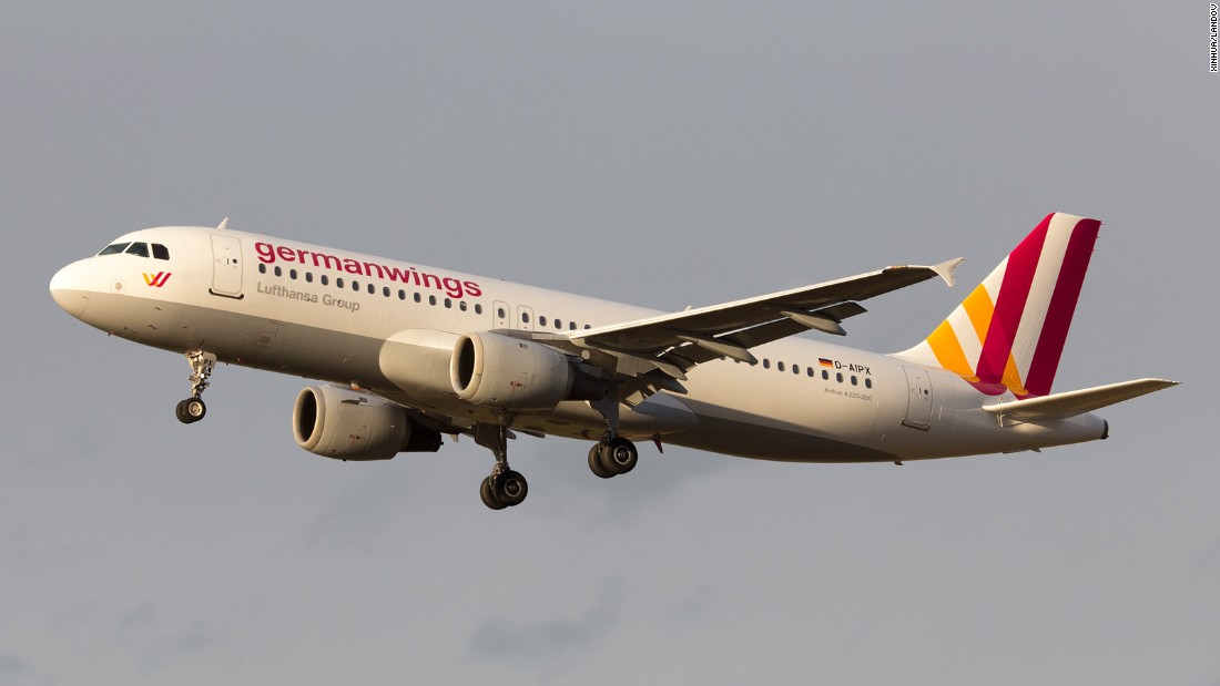 This undated file photo shows the Germanwings&lt;a href=&quot;http://www.cnn.com/2015/03/24/travel/airbus-a320-profile-new/index.html&quot;&gt; Airbus A320&lt;/a&gt; that crashed. Germanwings is a low-cost airline owned by the Lufthansa Group.