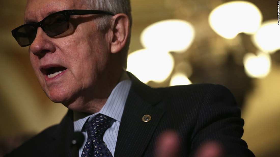 Reid: GOP won't take on Trump