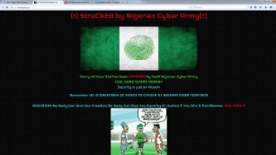 Hackers breached Nigeria&#39;s election commission website.