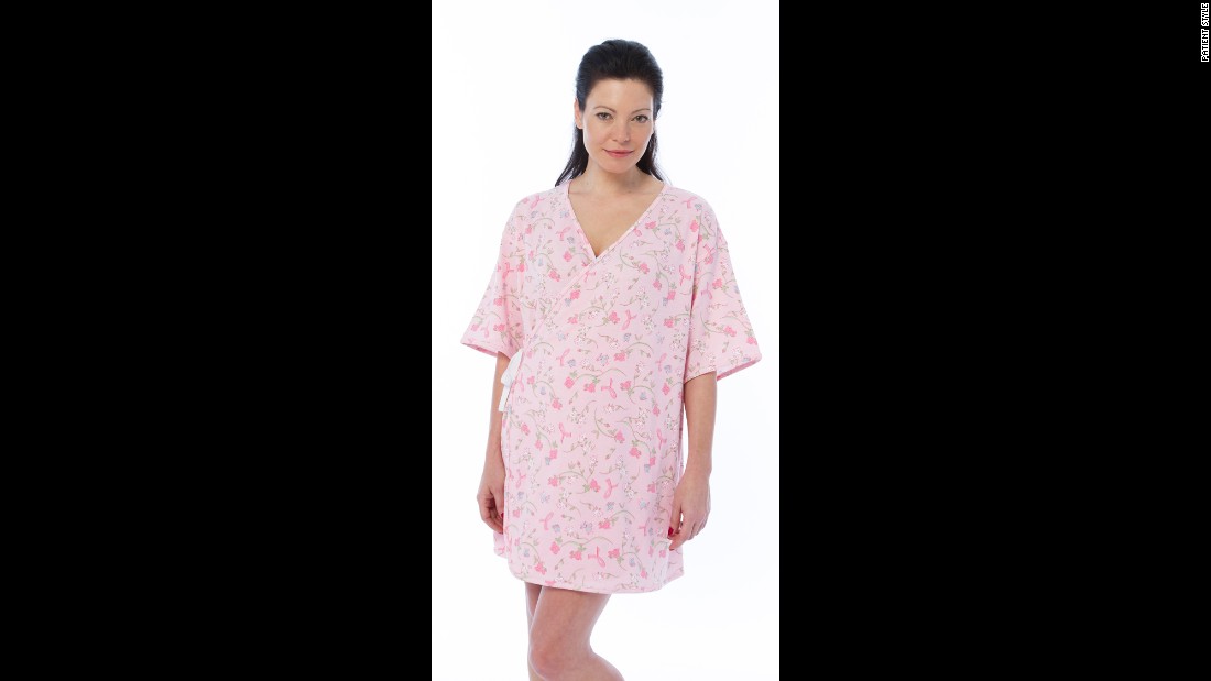 Hospital gown fashion makeover