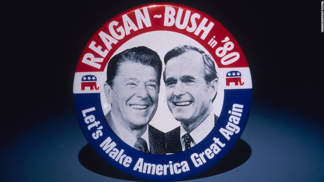 Young voters unmoved by Reagan references