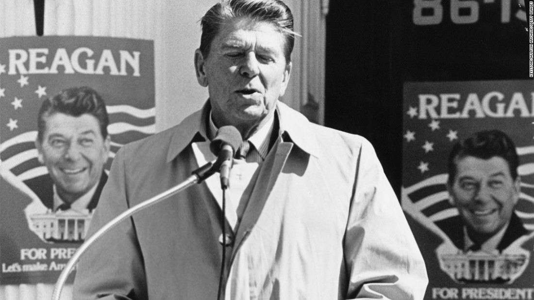 Young voters unmoved by Reagan references