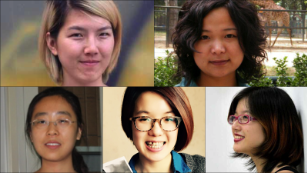 Five feminist activists detained in China