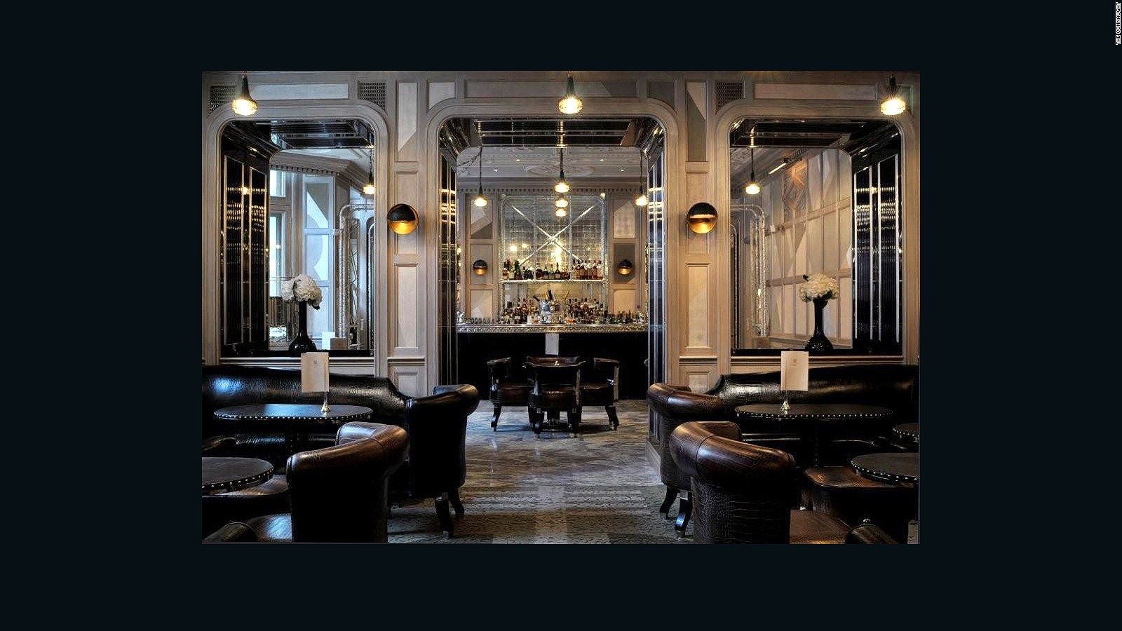 Don't be fooled by mirrored ceilings and white marble floors. The Connaught's bar is elegant but not stuffy.