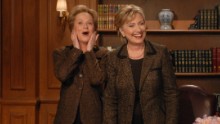 Actress Amy Poehler also played Clinton in several "SNL" skits.
