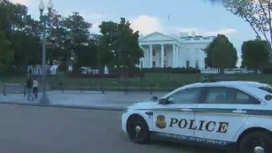 Man jumps over White House fence at night
