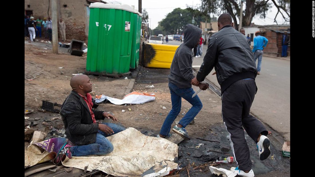 Xenophobic Killing In South Africa Caught By Photos 