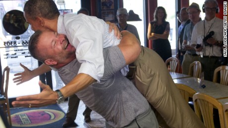 A Bear Hug on The Campaign Trail