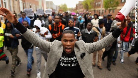 Marchers support Baltimore protesters across U.S. - CNN.com