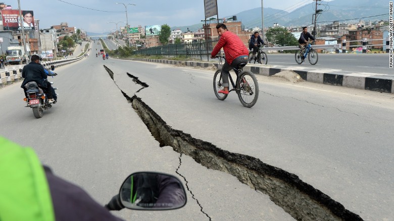 Urmarile cutremurelor devastatoare din Nepal, zona muntilor Himalaya