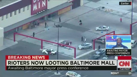 Baltimore protests turn violent; police injured - CNN.com
