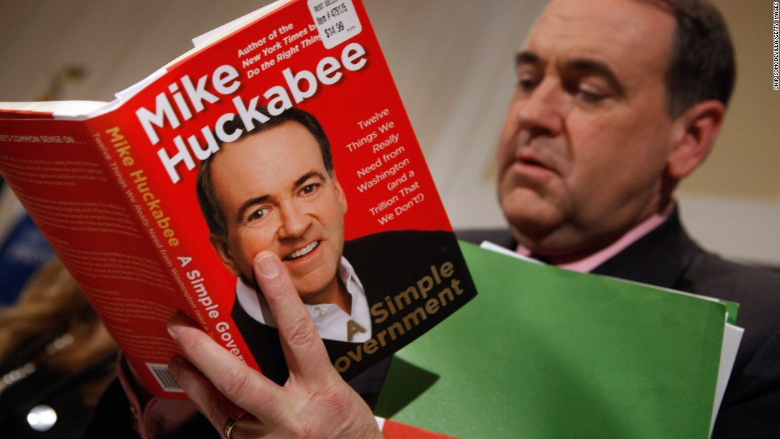 Huckabee compares jailing to Dred Scott ruling