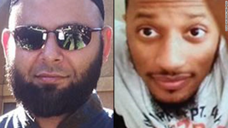 Nadir Soofi, left, and Elton Simpson are the two suspects in the Garland, Texas shooting. 