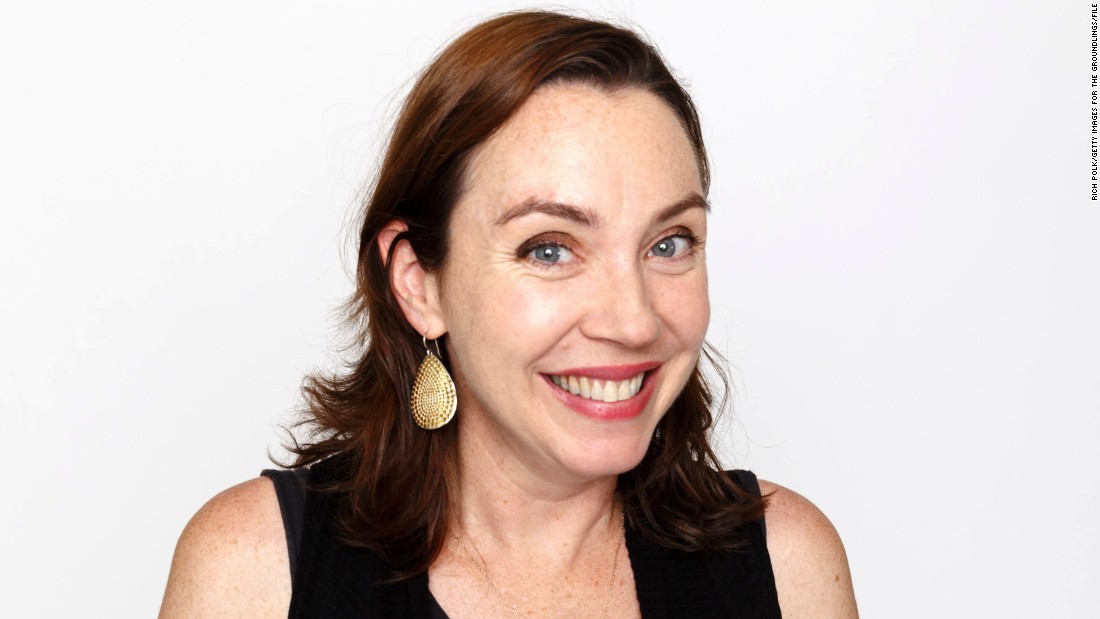 Actress Stephanie Courtney, known as Flo in commercials for Progressive Insurance, spoke at Binghamton - 150505164039-stephanie-courtney-file-super-169