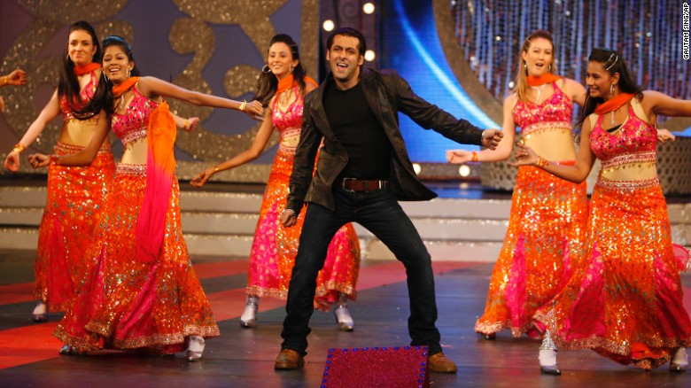 Salman Khan, center, is one of Bollywood&#39;s biggest box office draws. In May 2015, he was found guilty of a fatal hit and run that occurred in 2002. Here he performs during an awards ceremony in Mumbai, India, in 2008. 