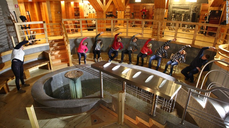 Underground medicine: Wieliczka salt mines.