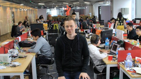 Cyril Ebersweiler is the 36-year-old founder and managing director of Haxlr8r -- a Shenzhen-based hardware start-up accelerator.