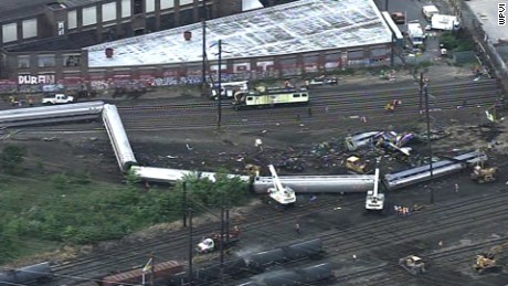 Amtrak train thought to be going 100 mph - CNN.com