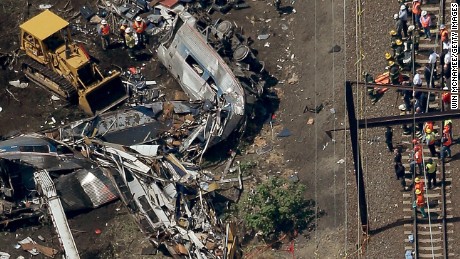 Conductor: Amtrak train may have been hit by something - CNN.com