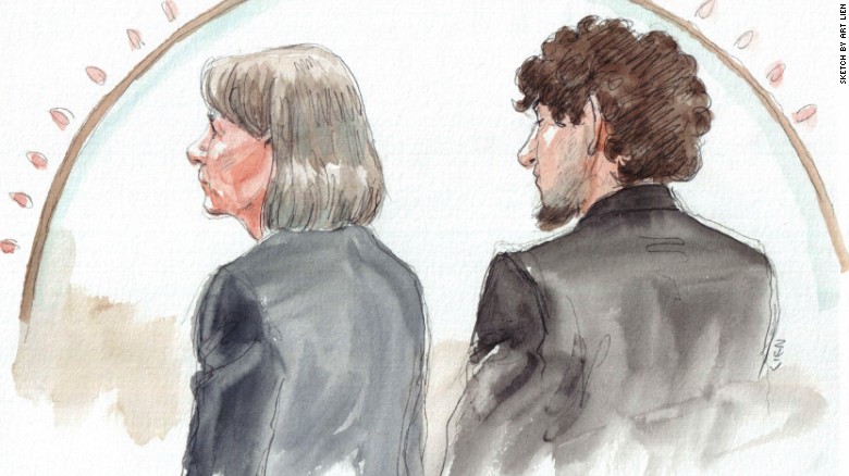 Boston bomber Dzhokhar Tsarnaev apologized to his victims yesterday in court.