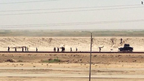 Iraqi security forces withdraw from Ramadi, the capital of Iraq's Anbar province, on Sunday, May 17.<a href="http://www.cnn.com/2015/05/17/asia/isis-ramadi/index.html" target="_blank"> ISIS took control of the city</a>, according to the city's mayor and a high-ranking security official.