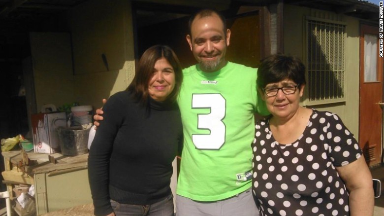 Travis is getting to know his family history, including his sister Jessica Catalan and biological mother Nelly Reyes.
