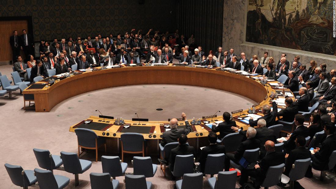The U.N. Security Council passes a resolution September 27, 2013, requiring Syria to eliminate its arsenal of chemical weapons. Al-Assad said he would abide by the resolution.