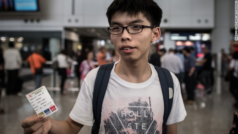 &#39;Younger Games&#39;: Hong Kong&#39;s Joshua Wong launches new political party.