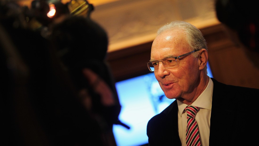 German footballer Franz Beckenbauer, the only man to win the World Cup as captain and coach,<a href="http://cnn.com/2014/06/13/sport/football/franz-beckenbauer-fifa-football/"> is provisionally suspended from any football-related activity for 90 days</a> for failing to cooperate with a FIFA corruption investigation. FIFA says Beckenbauer had been asked to help with its Ethics Committee's probe into allegations against Qatar 2022 and the World Cup bidding process. Beckenbauer tells German media that he did not respond to questions by the chairman of the Ethics Committee's investigatory body because they were in English and he did not understand them. 