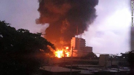 Ghana explosion: 150 killed in capital