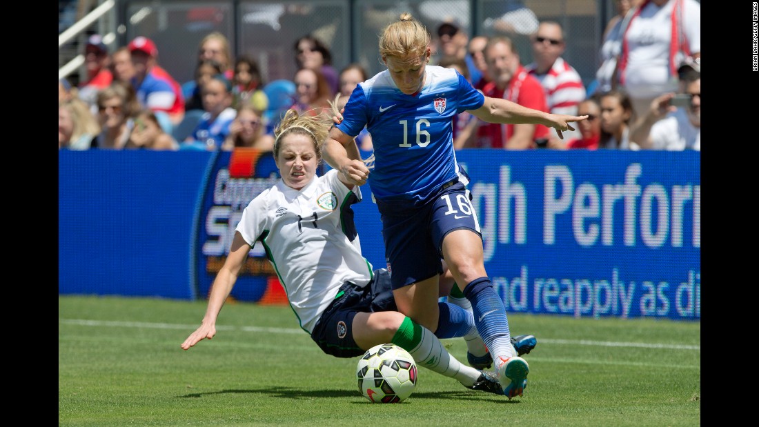 Defender Lori Chalupny, right, played for the U.S. team in the 2007 World Cup, but &lt;a href=&quot;http://www.washingtonpost.com/wp-dyn/content/article/2010/10/20/AR2010102005825.html&quot; target=&quot;_blank&quot;&gt;a history of concussions&lt;/a&gt; kept her off the team from 2009 to 2014. She was called up in December after passing medical tests, and she played her 100th international match in May. 