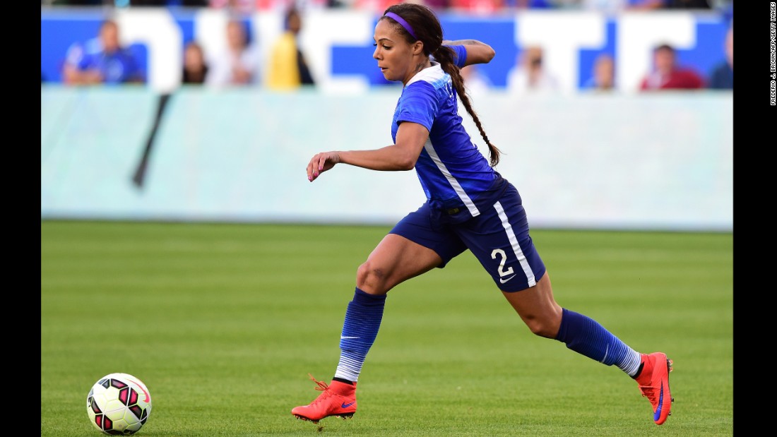 If Morgan's not ready for the start of the tournament, the United States still has plenty of attacking options. Sydney Leroux is one of the team's bright young stars, having scored 35 goals in 71 appearances. Leroux was born in Canada, where this year's World Cup is being played, and she represented Canada at the youth level before switching to the United States, where her father is from.