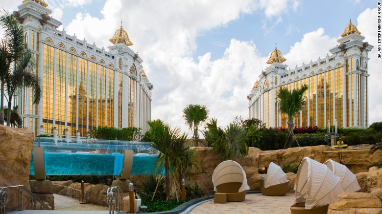Opened May 27, Galaxy Macau Phase II features the longest rooftop aquatic ride in the world. 