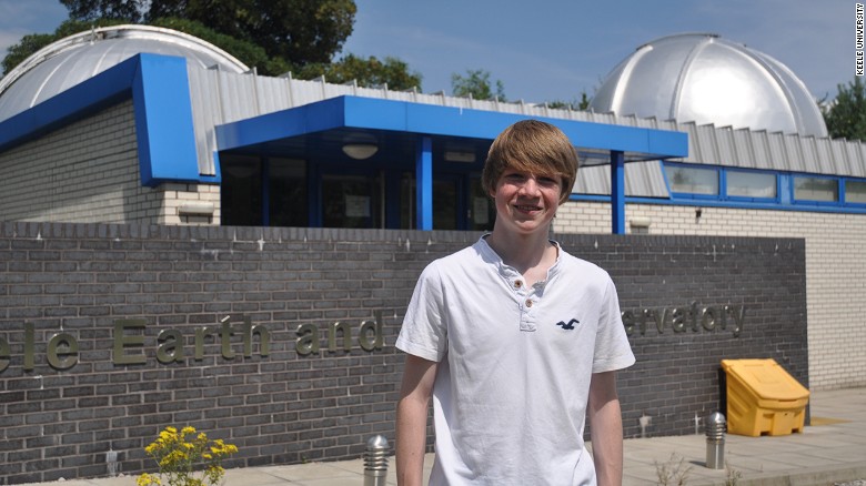 Tom Wagg was an intern at Keele University&#39;s observatory when he discovered the planet.