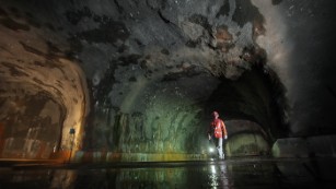 The first of the Jurong rock caverns opened this year and will be used to for oil storage, enabling 60 hectares of land to be cleared at ground level.