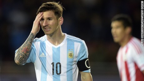 Messi: Argentina 'fell asleep'