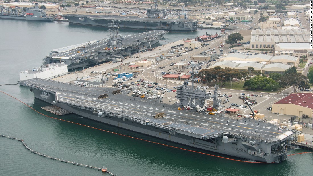 Tuned-up Navy carrier gets test drive