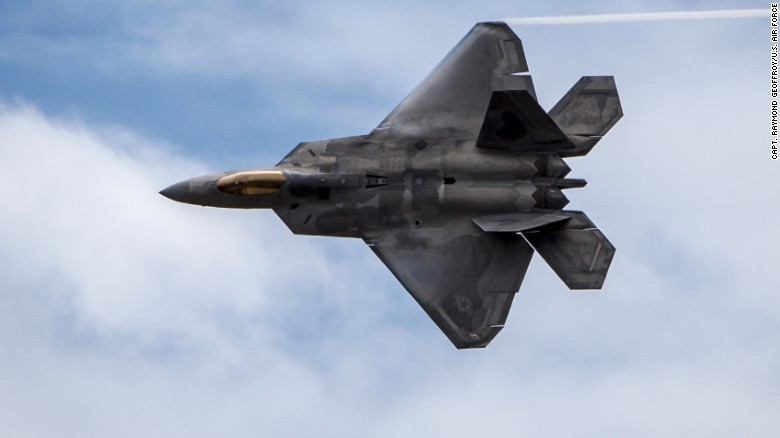 U.S. sending top-line F-22 jets to Europe