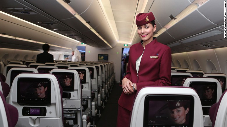 Qatar Airways: &quot;The seats were comfortable, the food was good and the staff were courteous,&quot; says Rema0606. 