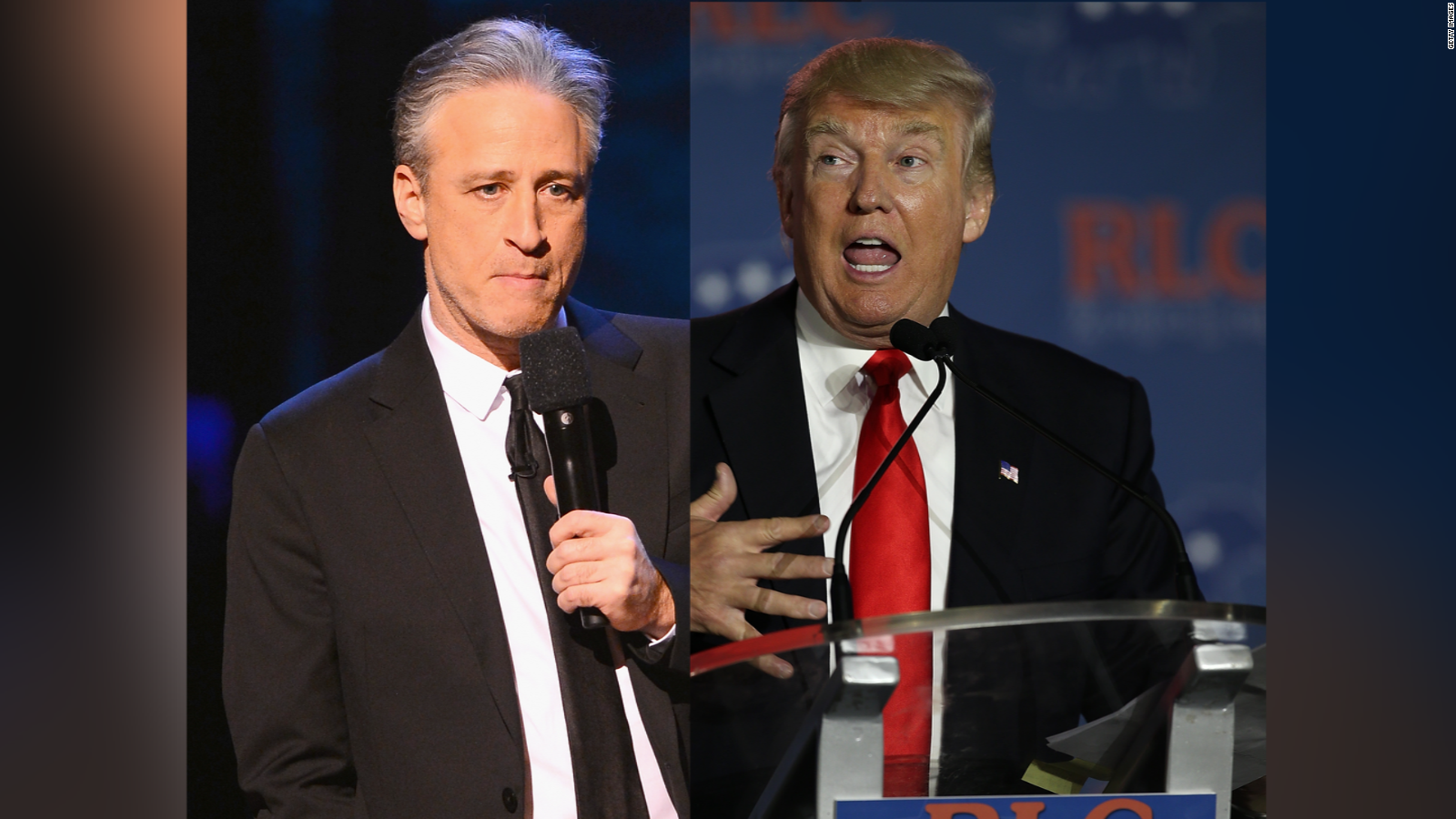 Jon Stewart rips into Donald Trump