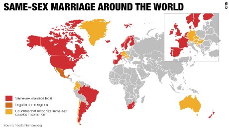 How Do Gay Rights Look In Your Country CNN Com