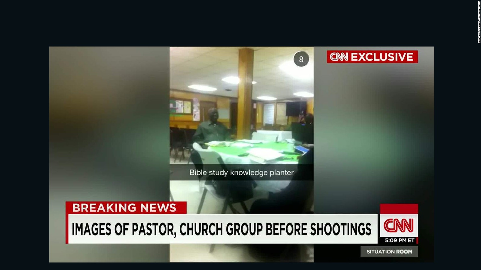New video shows church group moments before shooting