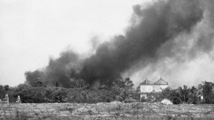 Vietnam napalm attack