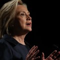 Democratic presidential candidate and former U.S. Secretary of State Hillary Clinton speaks during the 2015 United States Conference of Mayors on June 20, 2015 in San Francisco, California.