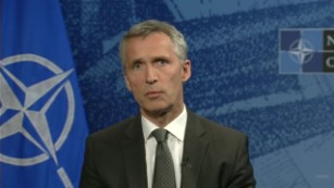 NATO chief Jens Stoltenberg condemns Russia&#39;s incursion into Turkish airspace.