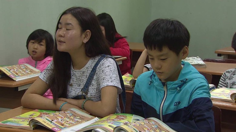 School helps out young North Korean defectors