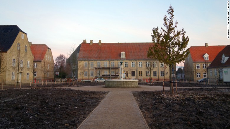 &lt;strong&gt;Christiansfeld, a Moravian Church settlement, Denmark. &lt;/strong&gt;Founded in 1773, Christiansfeld is a world-renowned planned settlement of the Moravian Church, which was planned and constructed to represent the Protestant urban ideal of a town built around a central church square. [The church square is shown here.) The buildings are still used by the Moravian Church community. 
