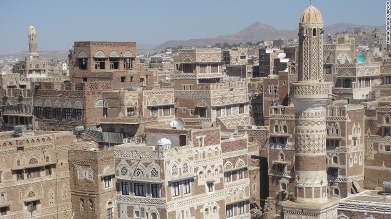 &lt;strong&gt;Endangered: Old City of Sana&#39;a, Yemen.&lt;/strong&gt; Yemen&#39;s Old City of Sana&#39;a [shown here) and the Old Walled City of Shibam were also named to the List of World Heritage in Danger. Sana&#39;a, whose al-Mahdi Mosque dates to the 12th century, and its surrounding neighborhood have been seriously damaged in armed conflict. The Old Walled City of Shibam, which dates to the 16th century and is an excellent example of vertical construction, is also under threat from the current conflict. 