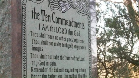 oklahoma ten commandments monument to come down pkg_00003321